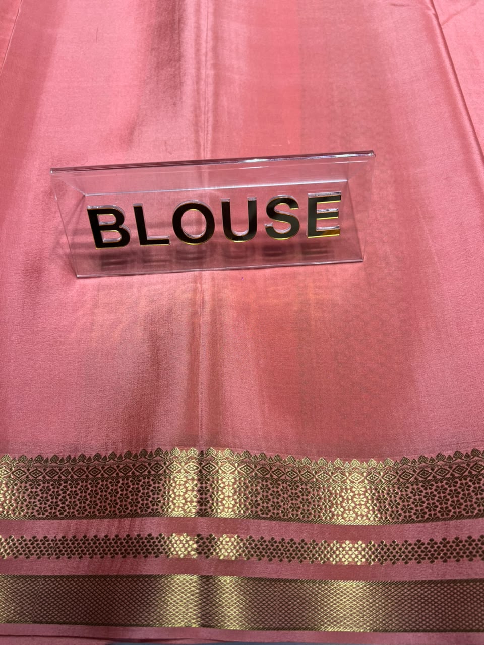 Pure Mysore Silk Saree.