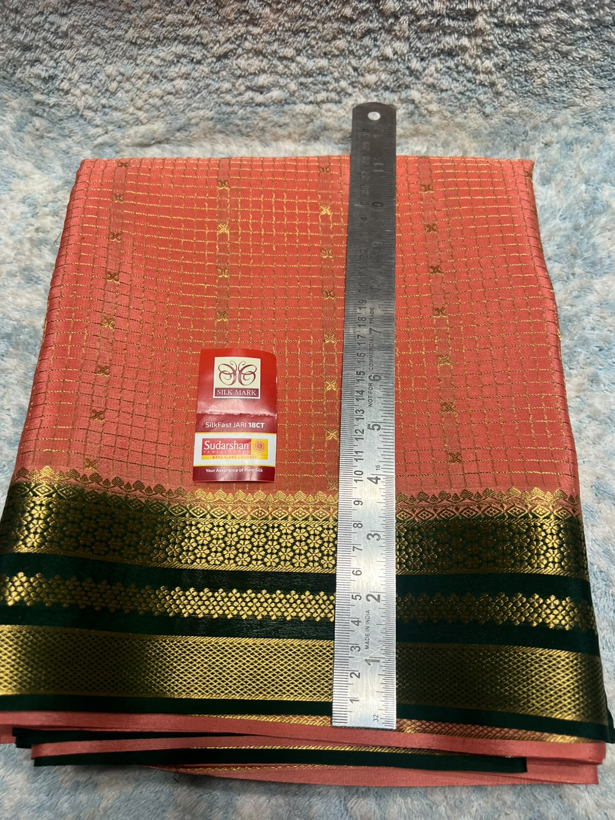 Pure Mysore Silk Saree.
