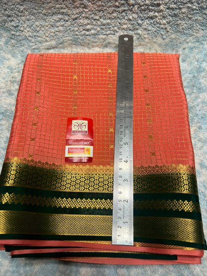 Pure Mysore Silk Saree.