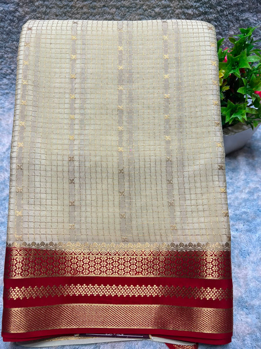 Pure Mysore Silk Saree.
