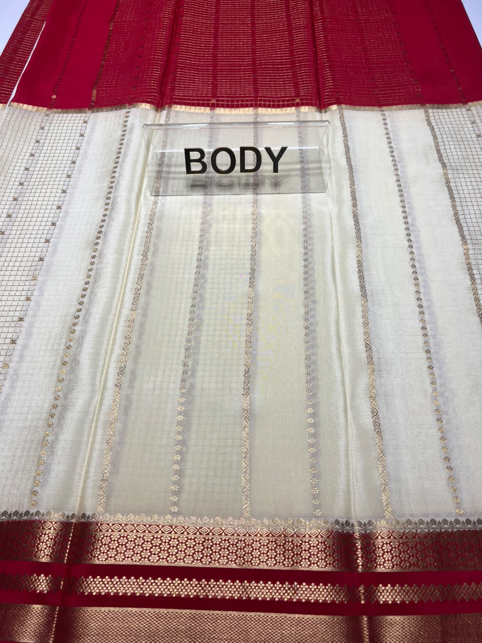 Pure Mysore Silk Saree.