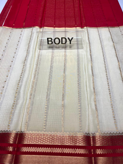 Pure Mysore Silk Saree.