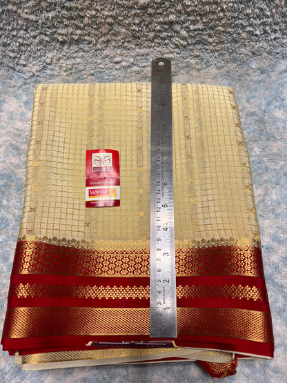 Pure Mysore Silk Saree.