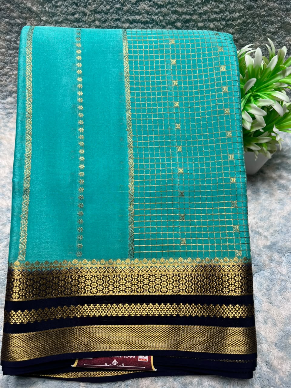 Pure Mysore Silk Saree.