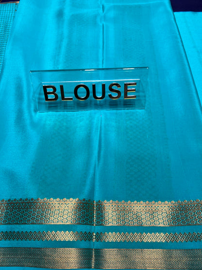 Pure Mysore Silk Saree.