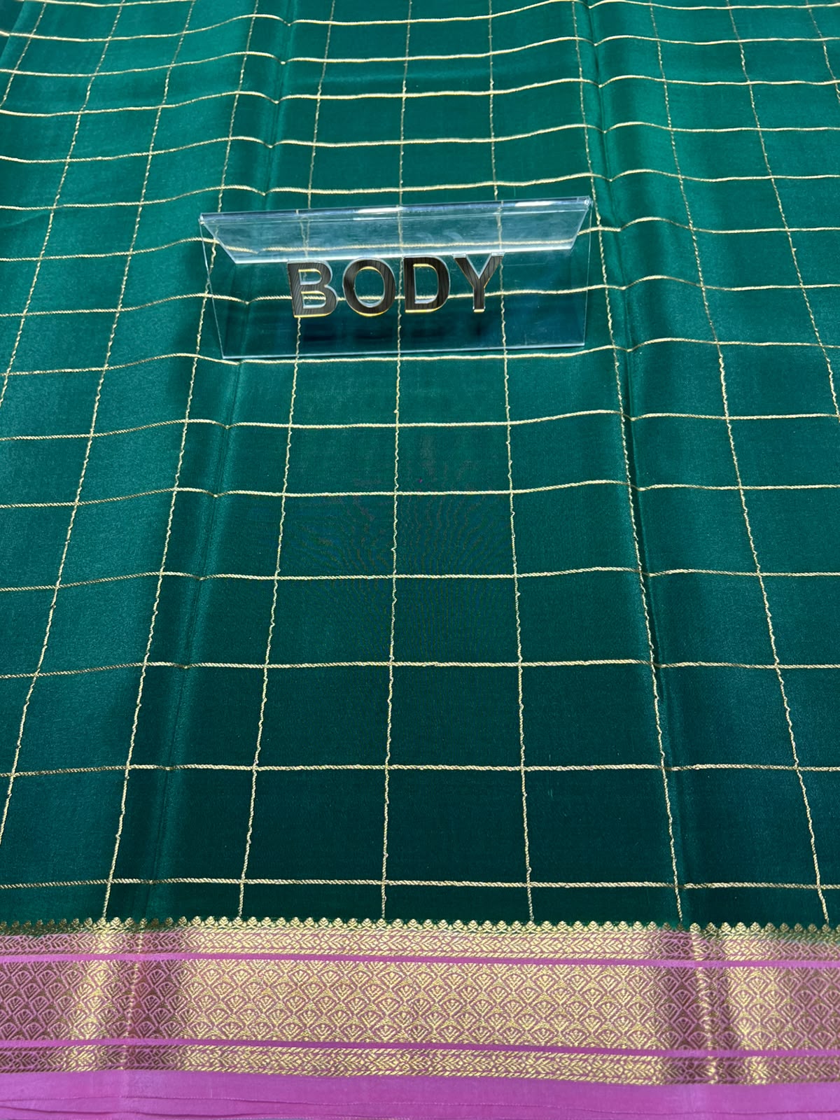 Pure Mysore Silk Saree.