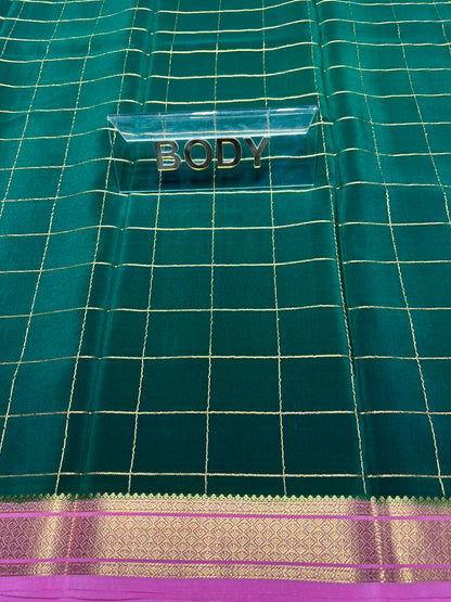 Pure Mysore Silk Saree.
