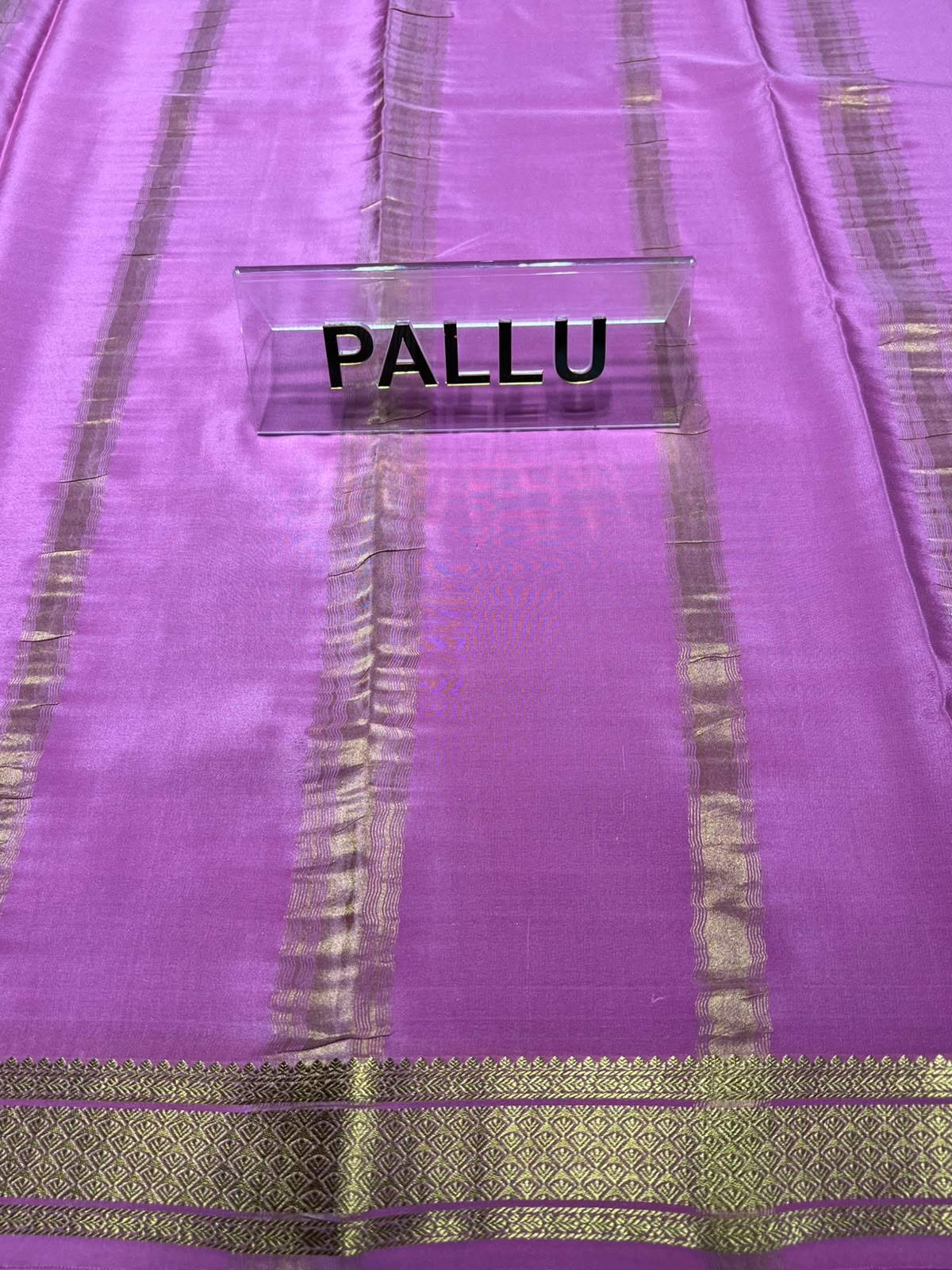 Pure Mysore Silk Saree.