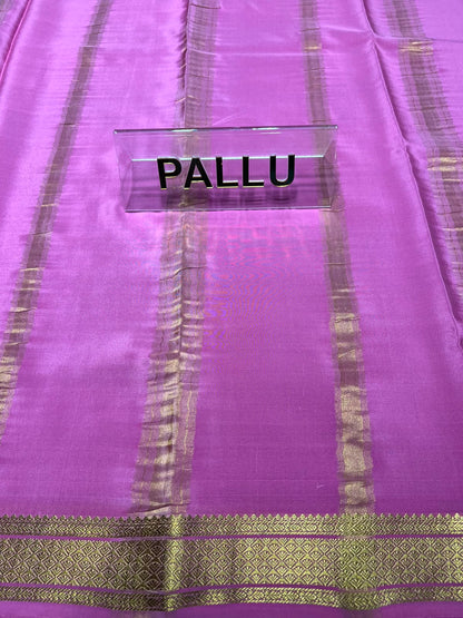 Pure Mysore Silk Saree.