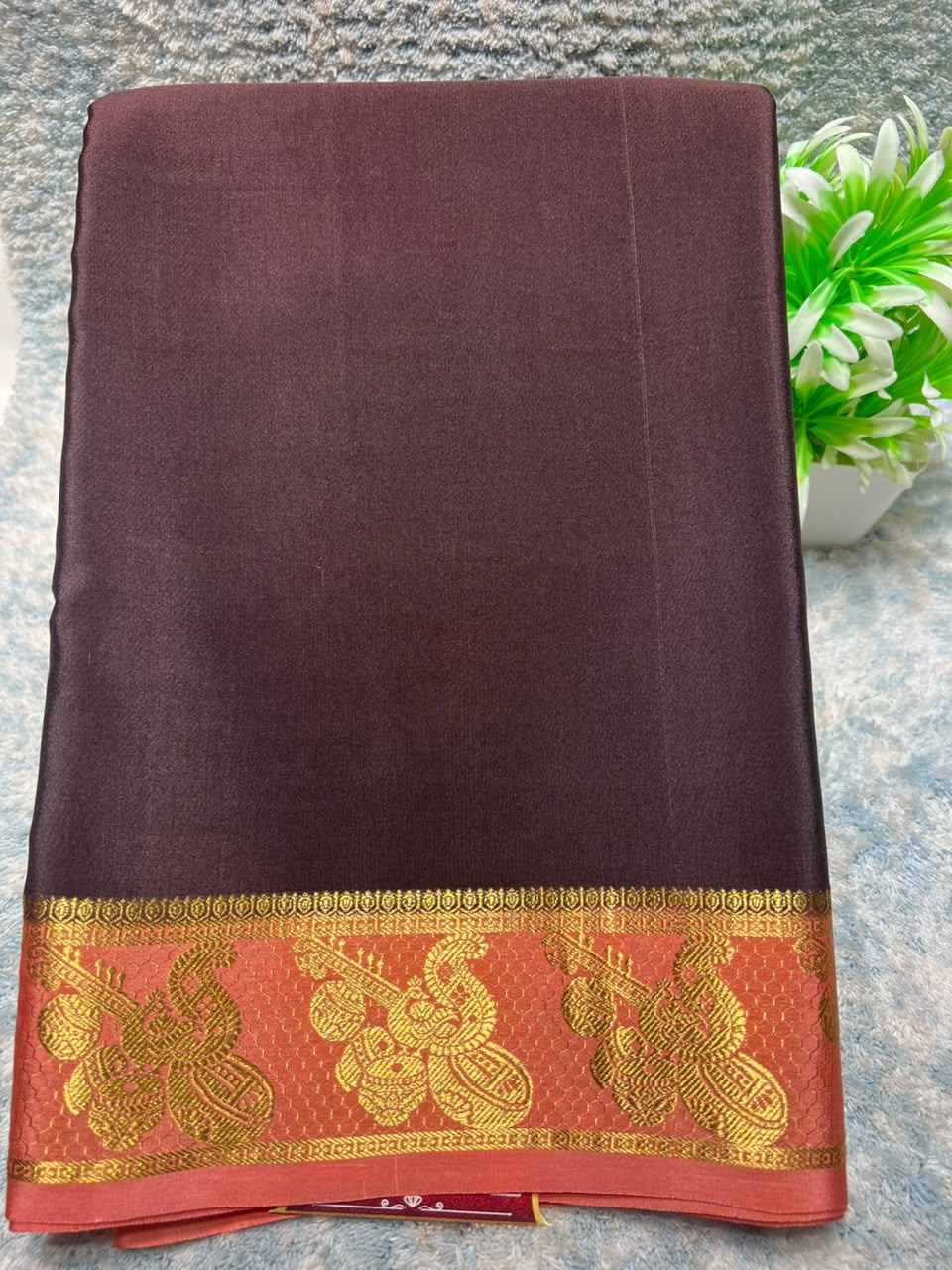 Pure Mysore Silk Saree.