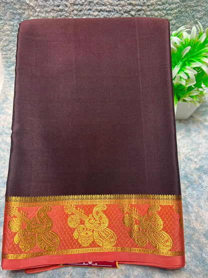 Pure Mysore Silk Saree.
