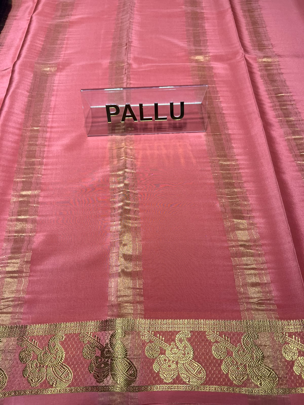 Pure Mysore Silk Saree.