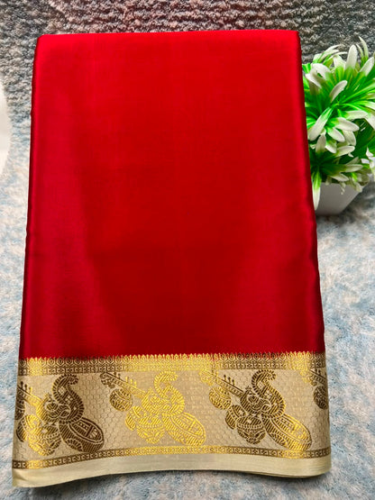 Pure Mysore Silk Saree.