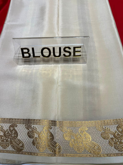 Pure Mysore Silk Saree.