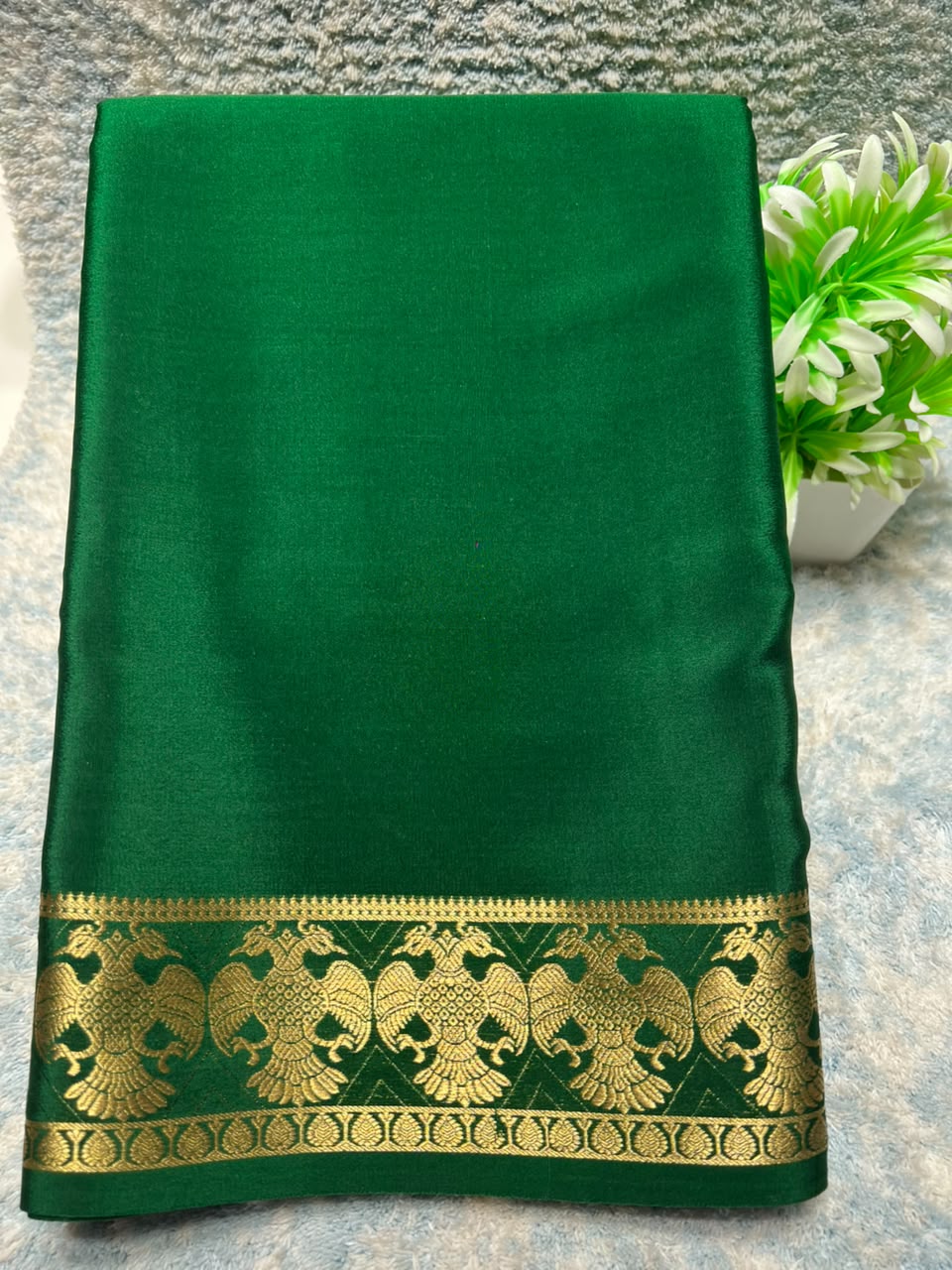 Pure Mysore Silk Saree.