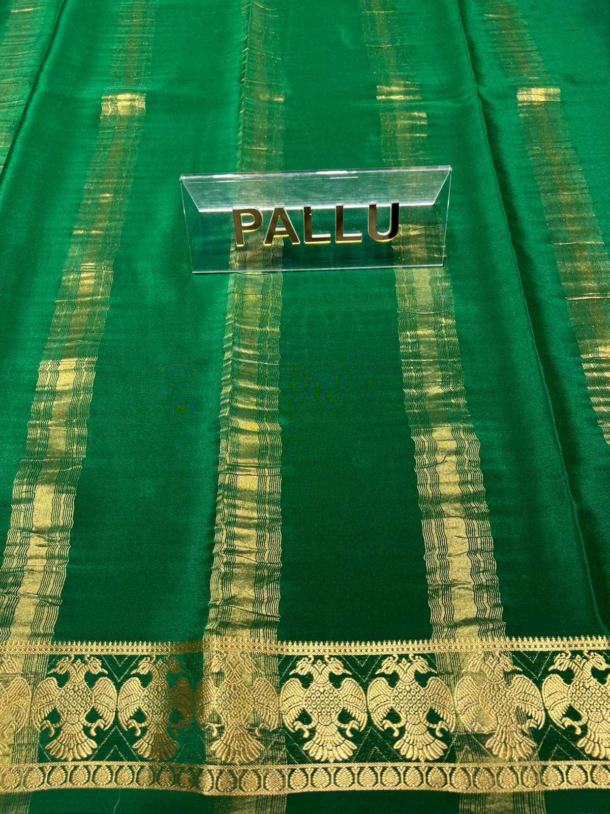 Pure Mysore Silk Saree.