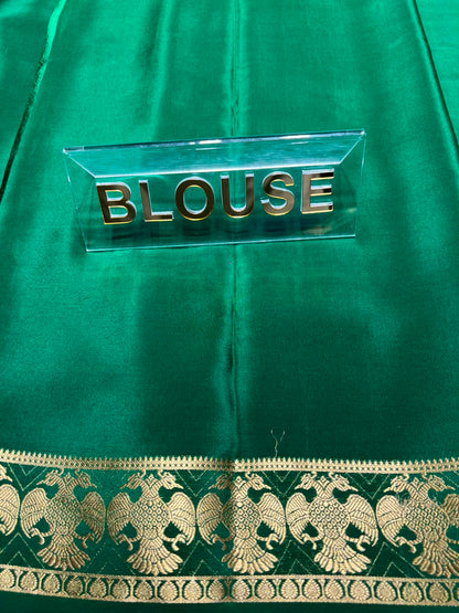 Pure Mysore Silk Saree.