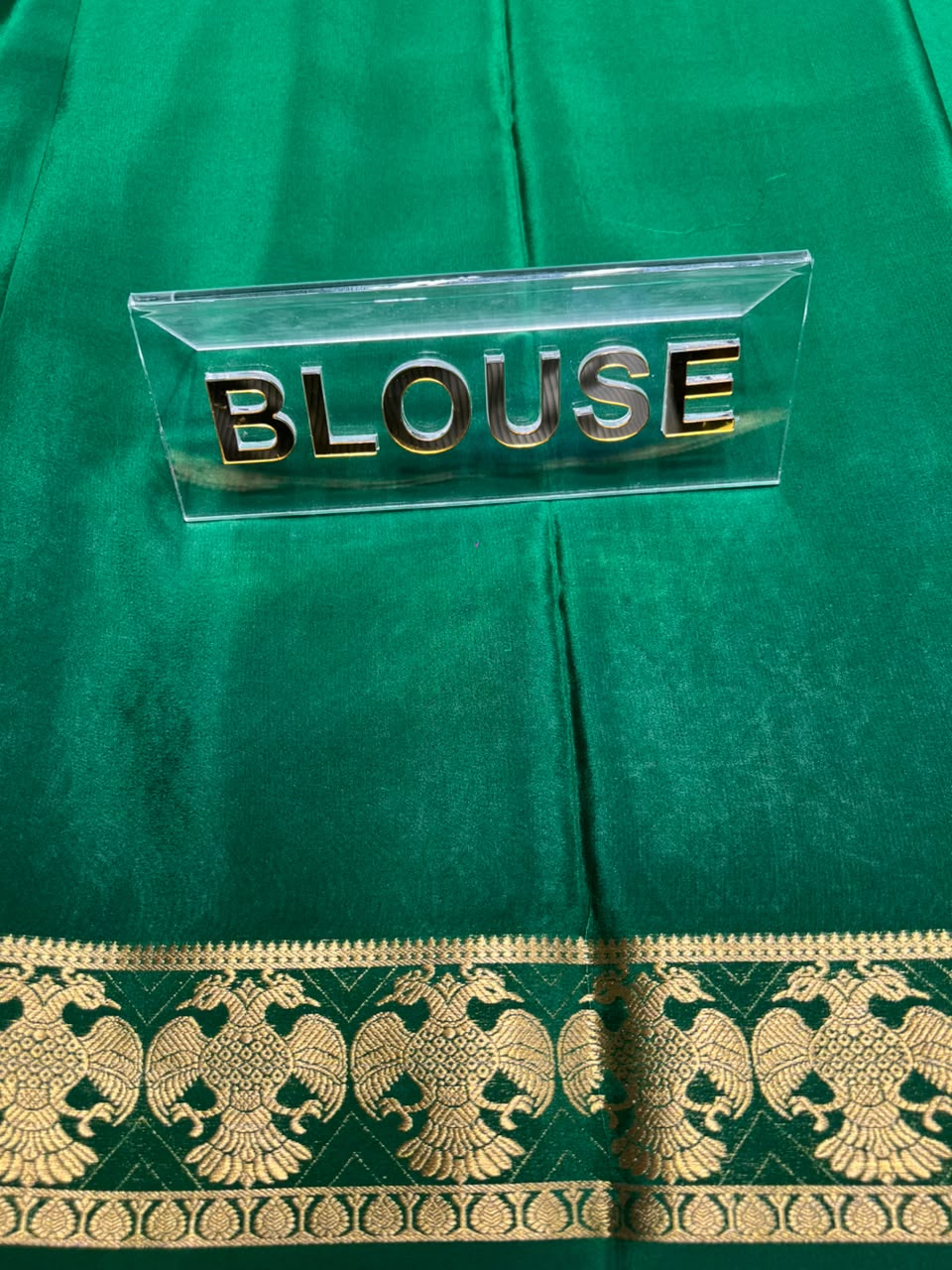 Pure Mysore Silk Saree.