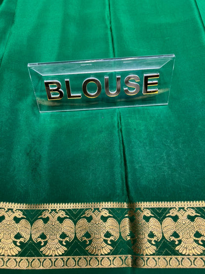 Pure Mysore Silk Saree.