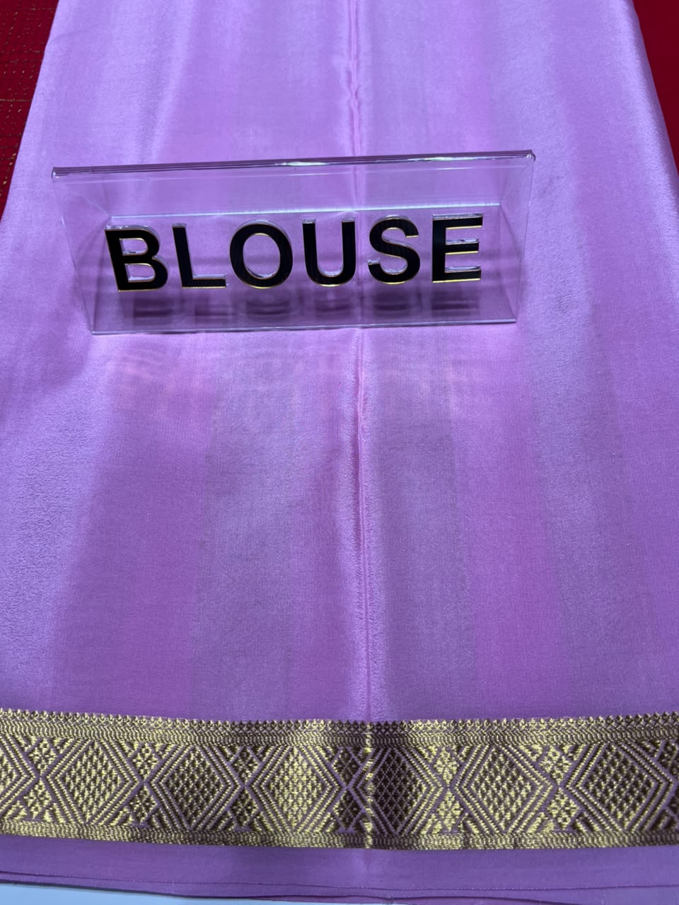 Pure Mysore Silk Saree.