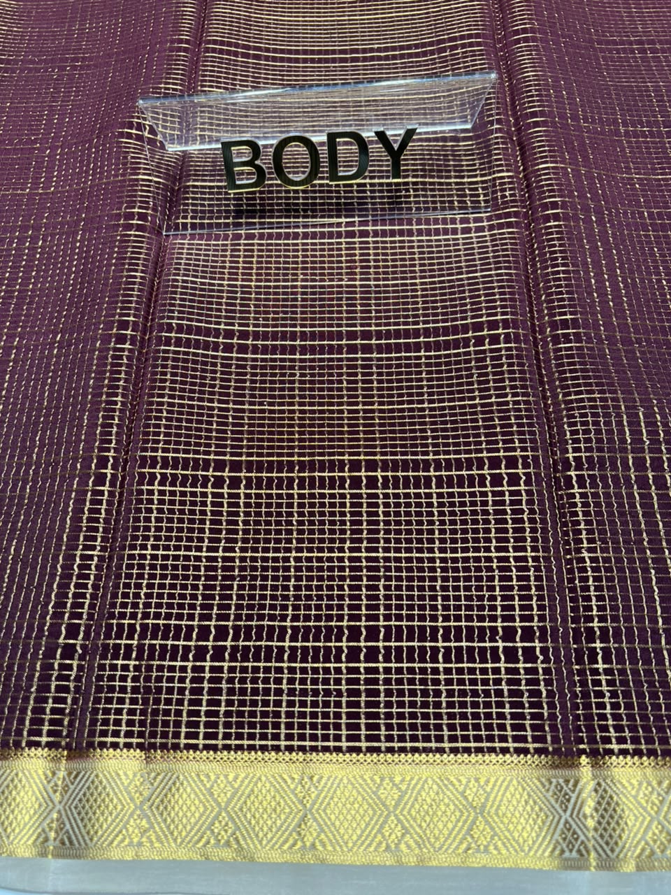 Pure Mysore Silk Saree.