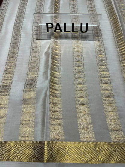 Pure Mysore Silk Saree.