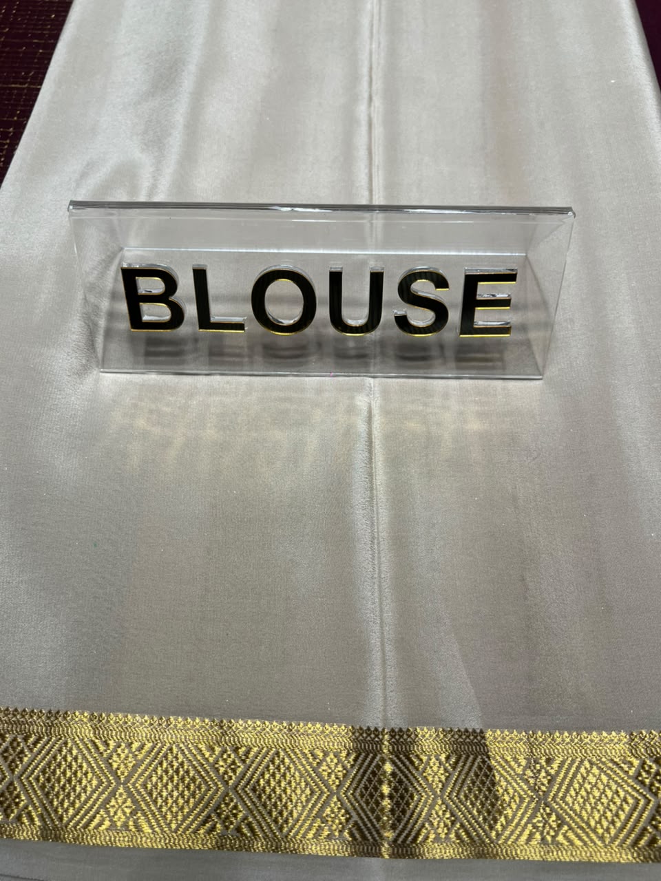 Pure Mysore Silk Saree.