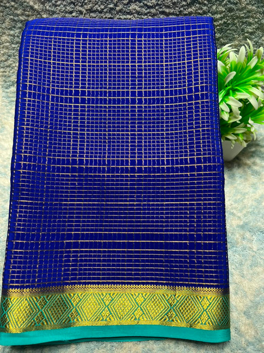 Pure Mysore Silk Saree.