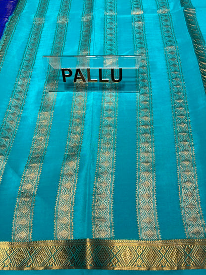 Pure Mysore Silk Saree.