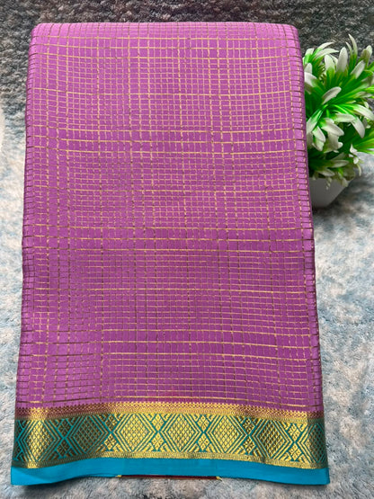 Pure Mysore Silk Saree.