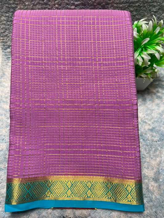 Pure Mysore Silk Saree.