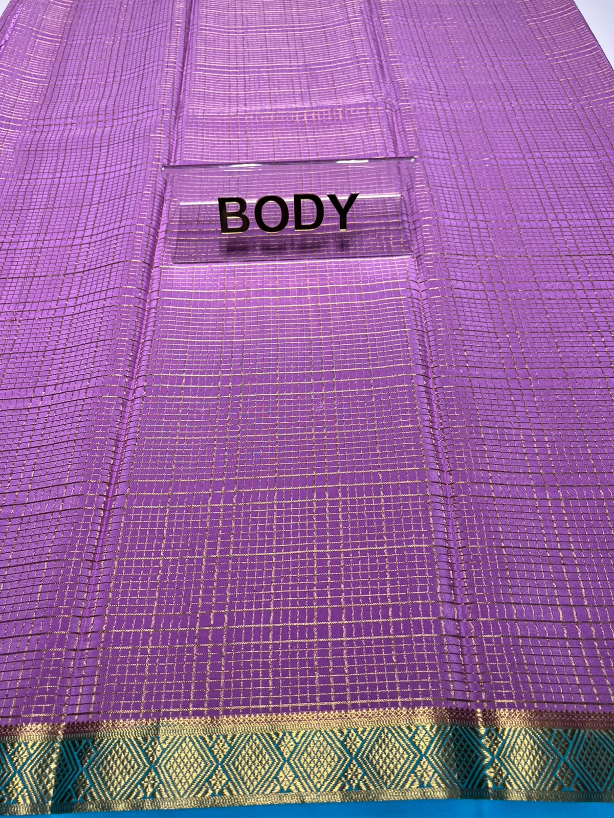 Pure Mysore Silk Saree.