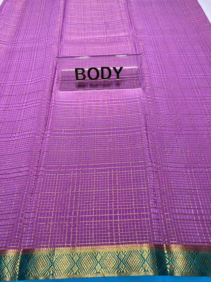 Pure Mysore Silk Saree.