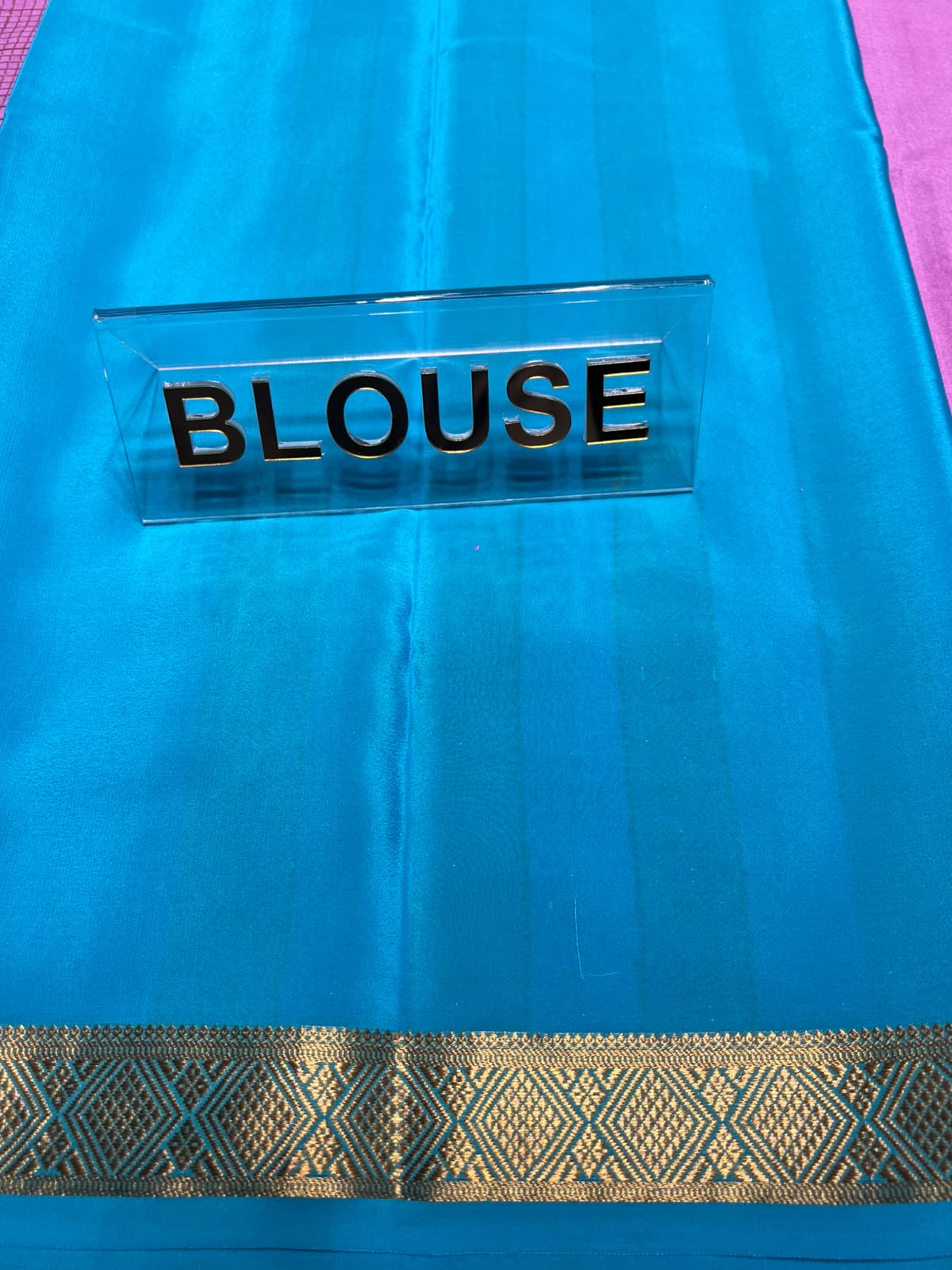 Pure Mysore Silk Saree.