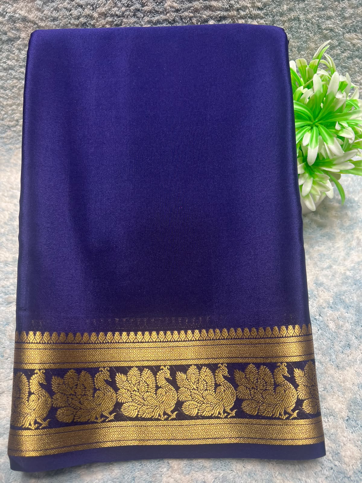 Pure Mysore Silk Saree.