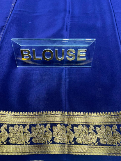 Pure Mysore Silk Saree.
