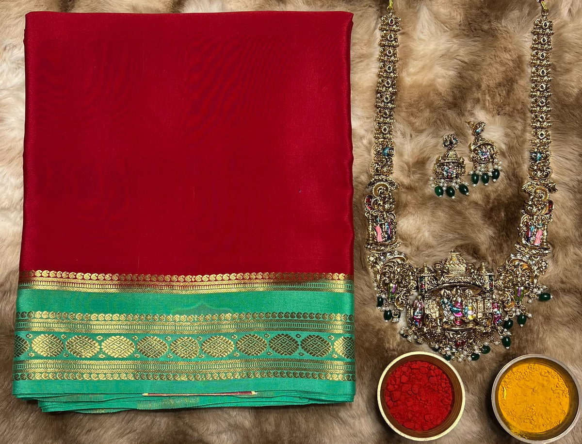 Pure Mysore Silk Saree.