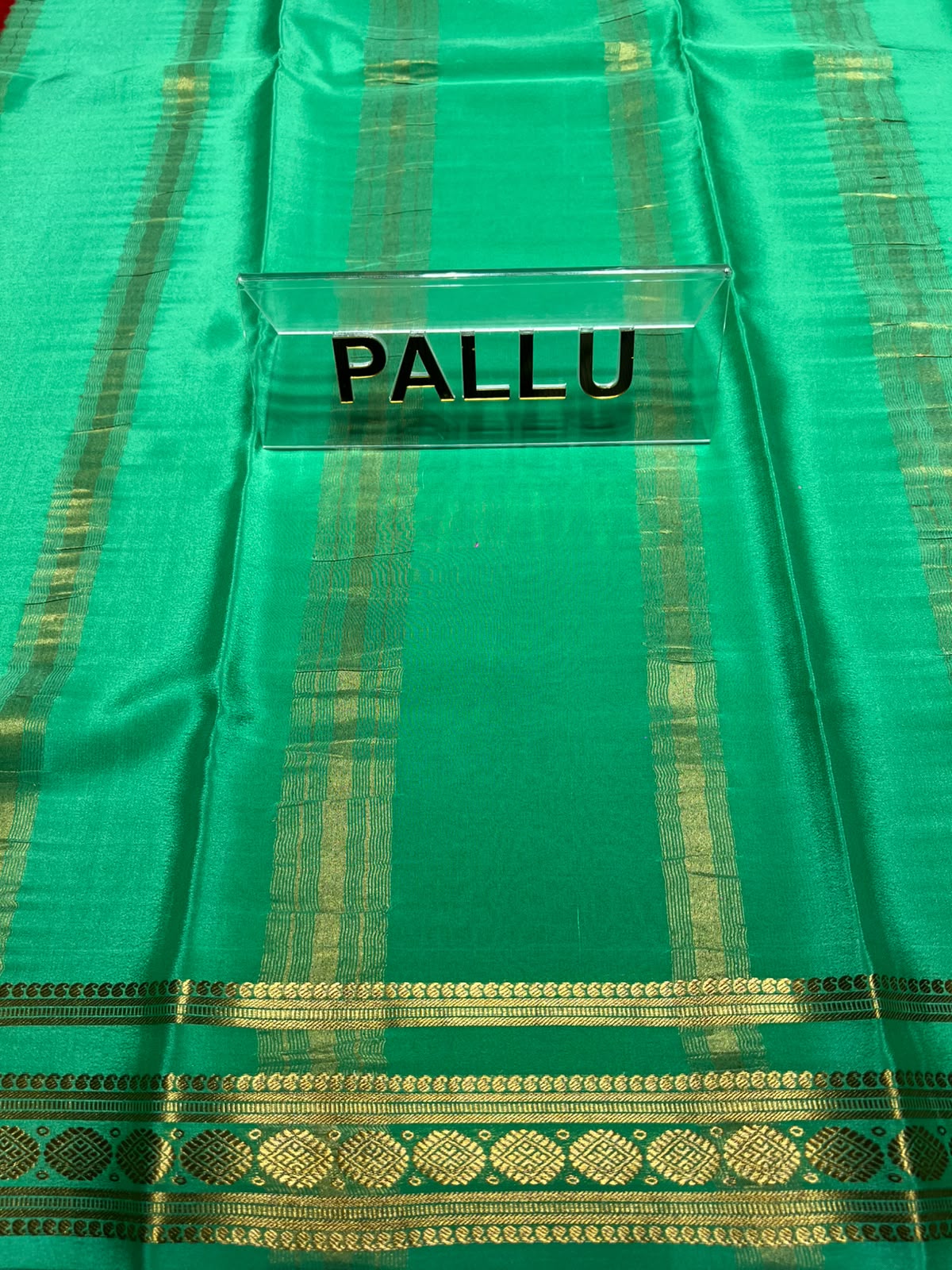Pure Mysore Silk Saree.