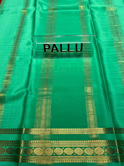 Pure Mysore Silk Saree.