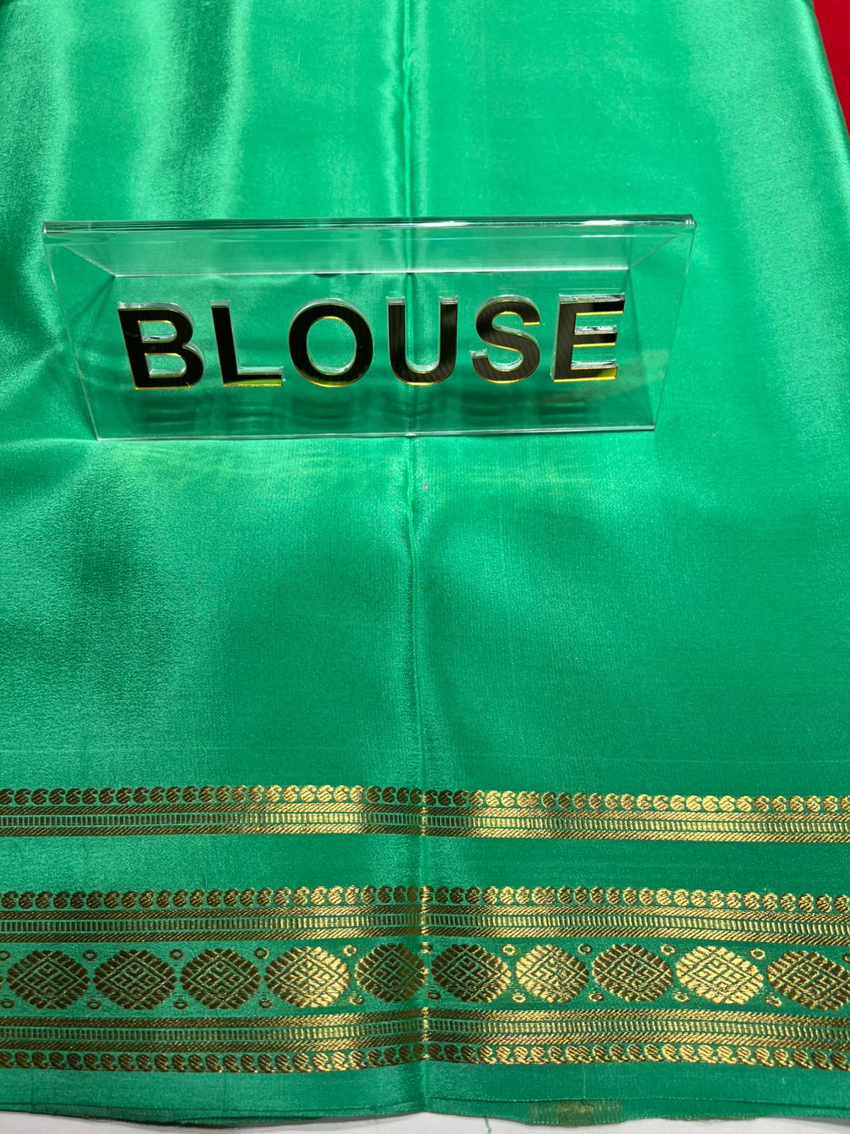 Pure Mysore Silk Saree.