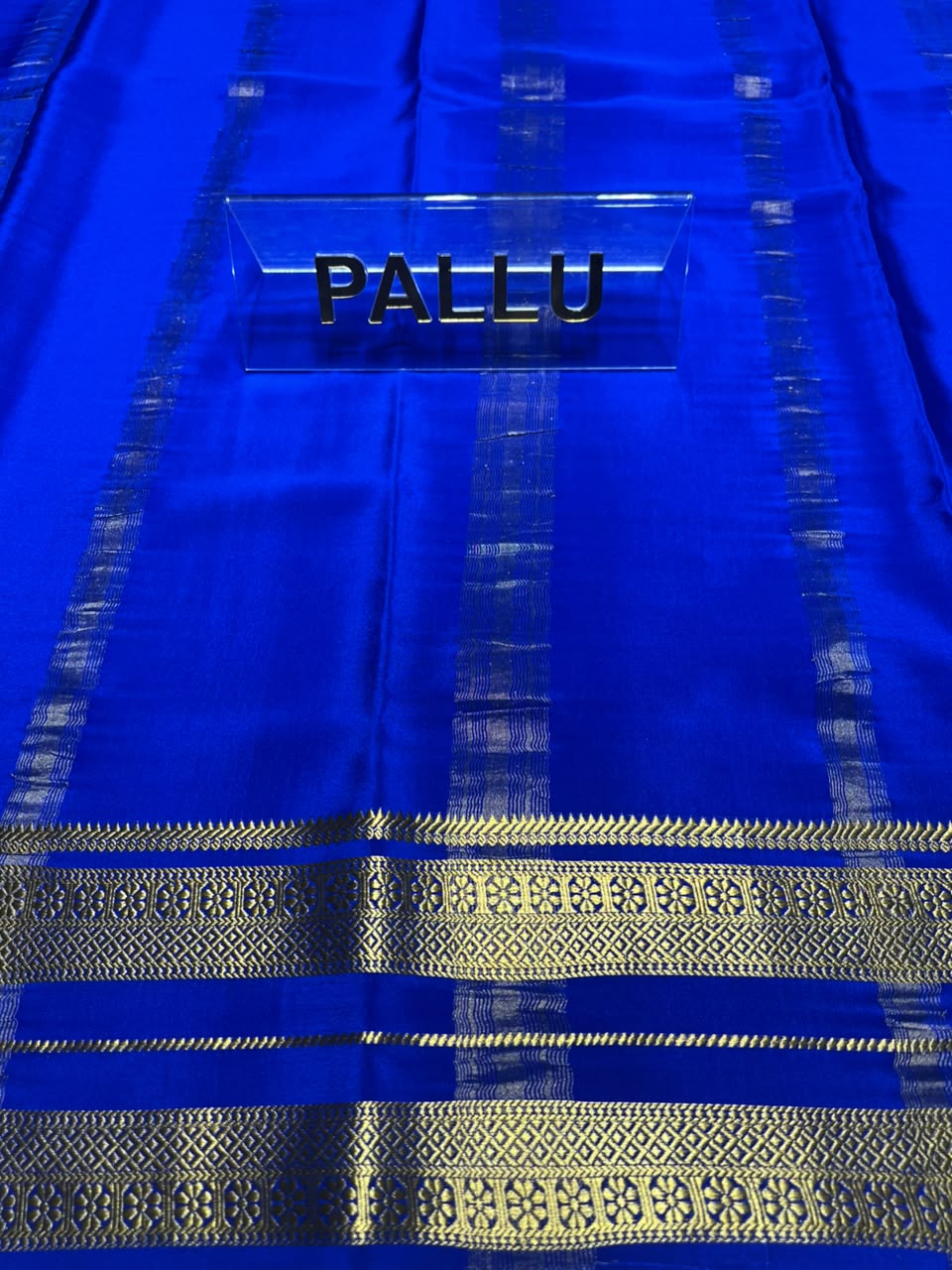 Pure Mysore Silk Saree.