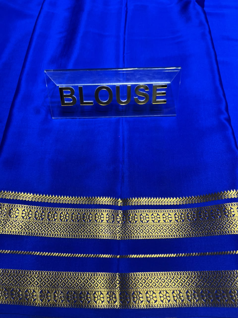 Pure Mysore Silk Saree.