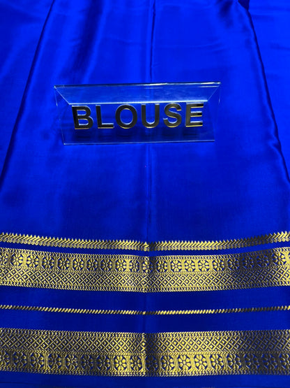 Pure Mysore Silk Saree.