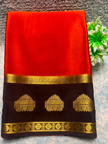Pure Mysore Silk Saree.
