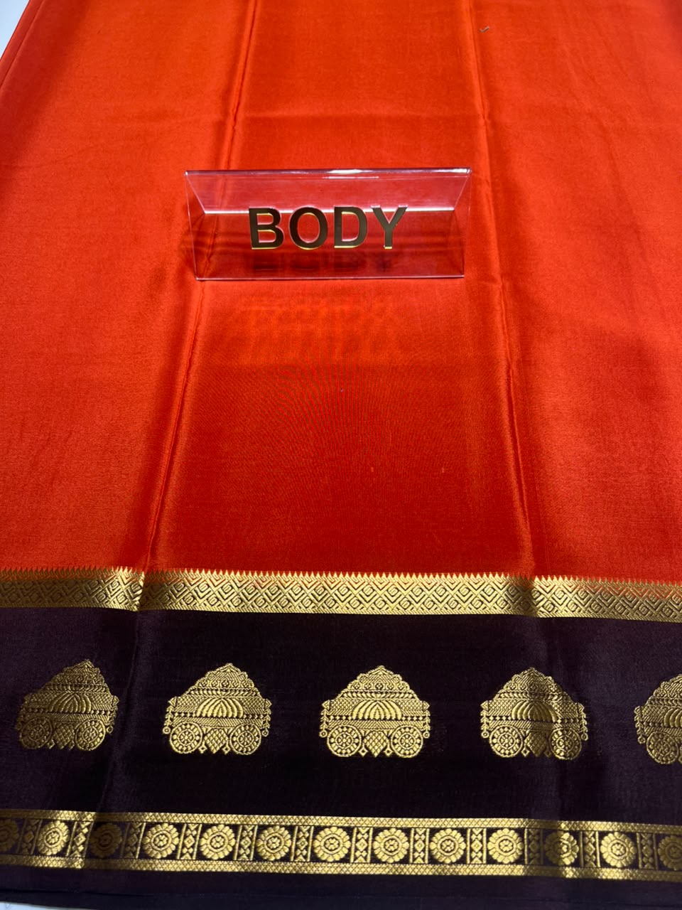 Pure Mysore Silk Saree.