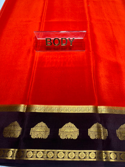 Pure Mysore Silk Saree.
