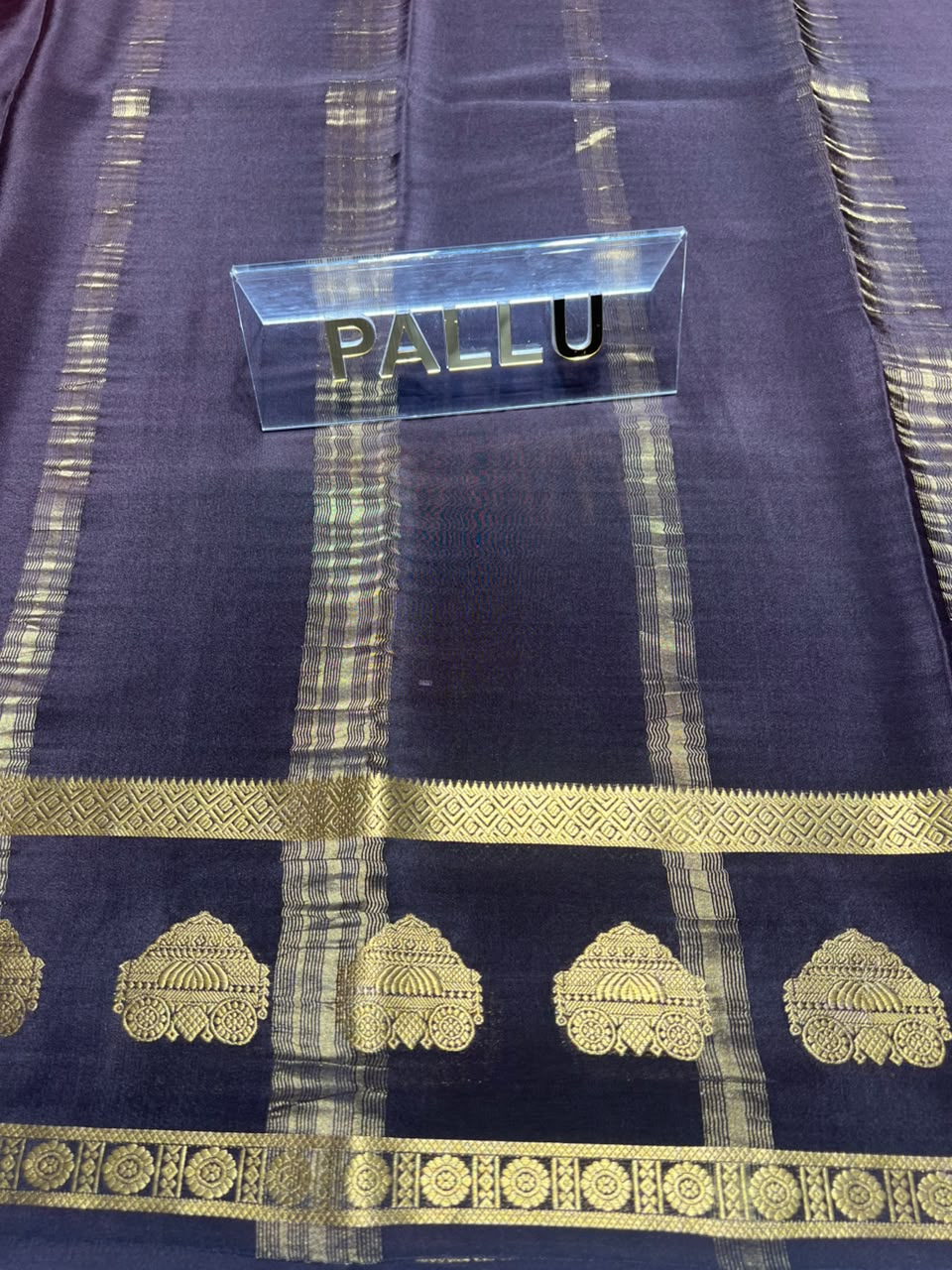 Pure Mysore Silk Saree.