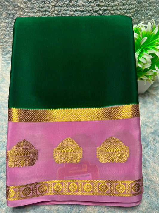 Pure Mysore Silk Saree.