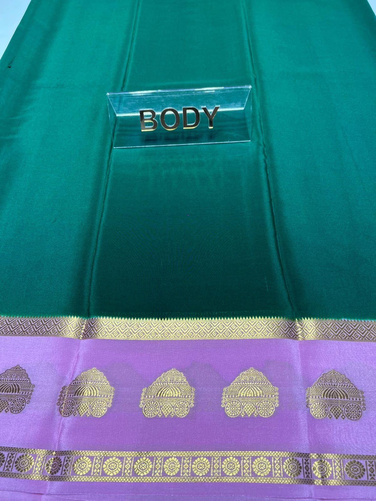 Pure Mysore Silk Saree.