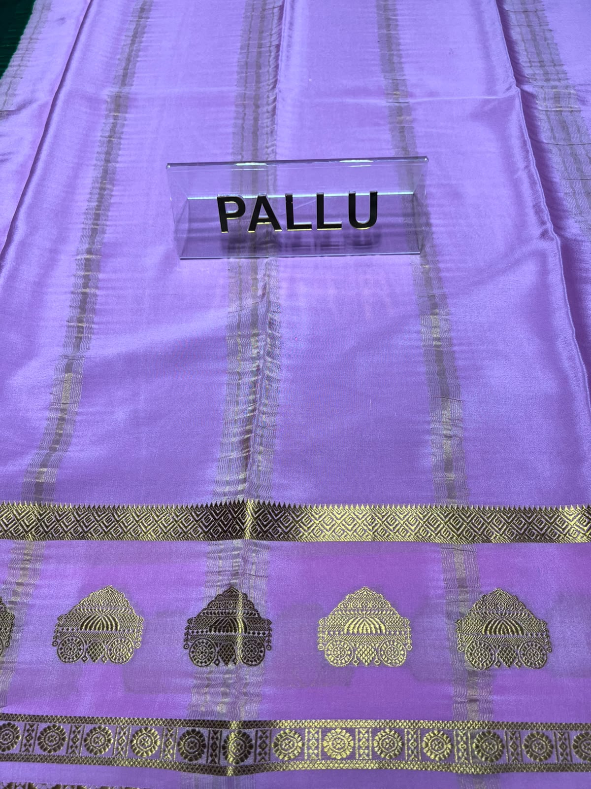 Pure Mysore Silk Saree.